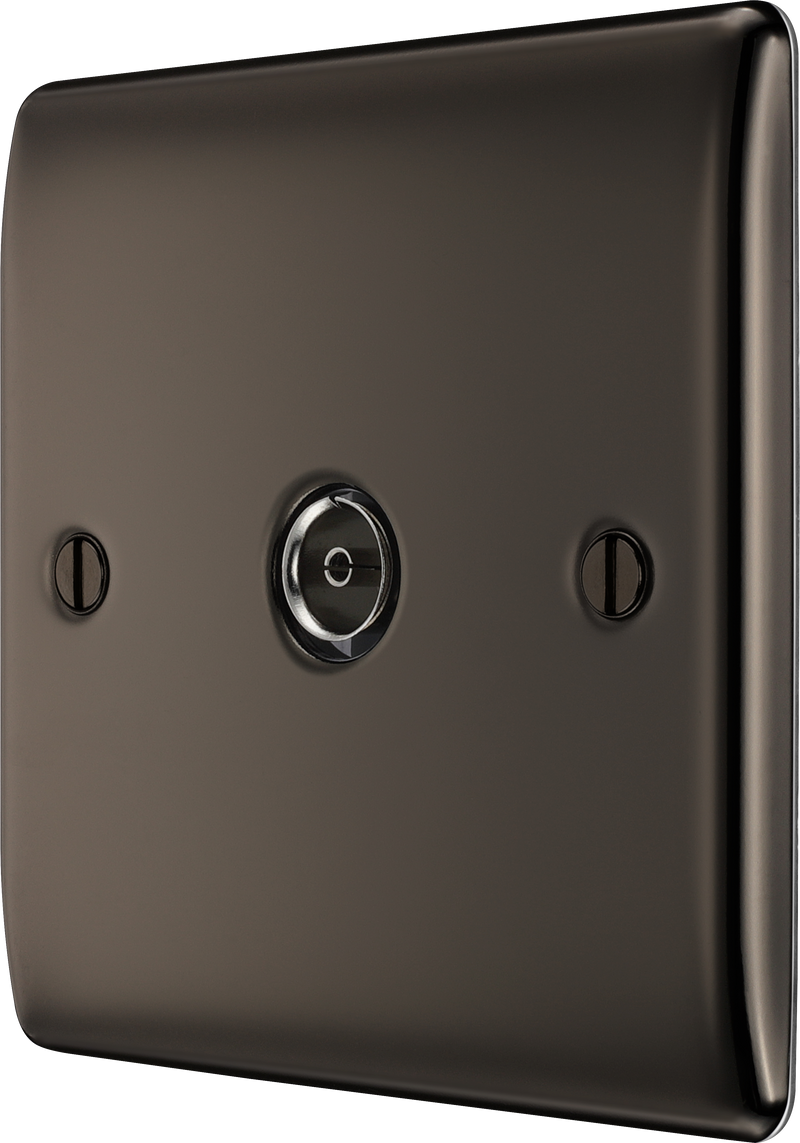 BG Electrical Nexus Metal Black Nickel - Single, co-axial