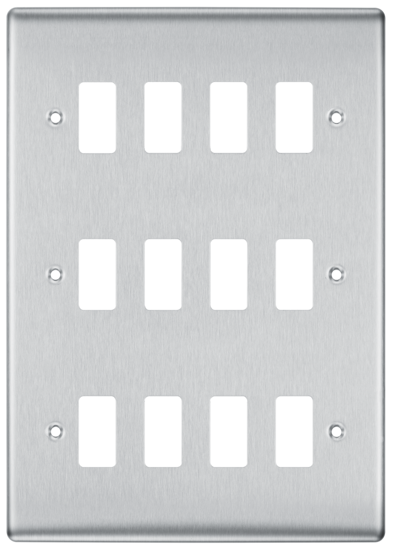 BG Electrical Grid - 12 module, square