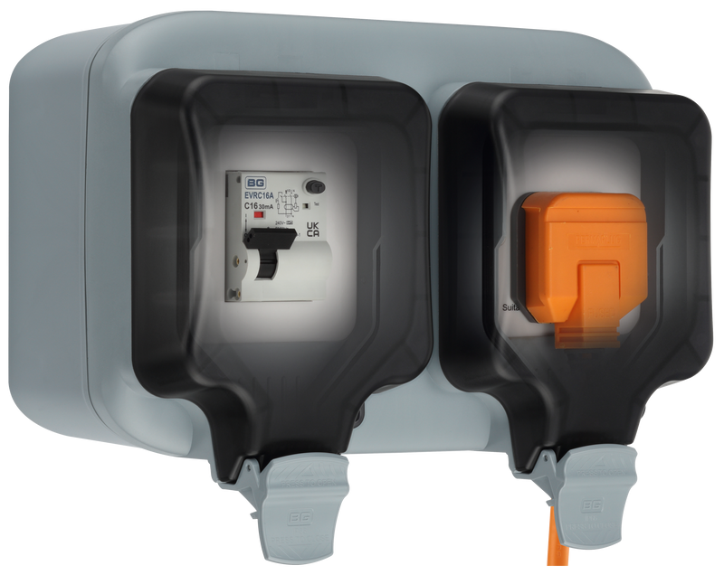 Masterplug EV - 13A Outdoor Socket
