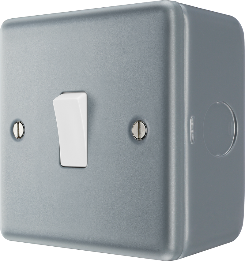 BG Electrical Metal Clad - Single, 2 way switch