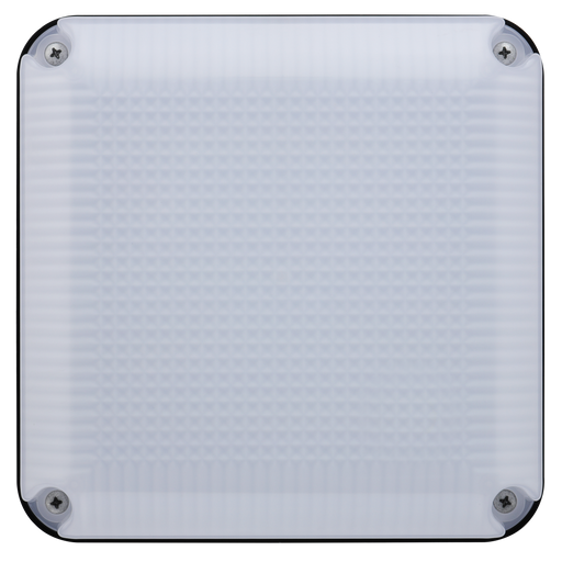 Luceco Mosi bulkhead square black 735 lumens and fixed output driver - Pack of 1