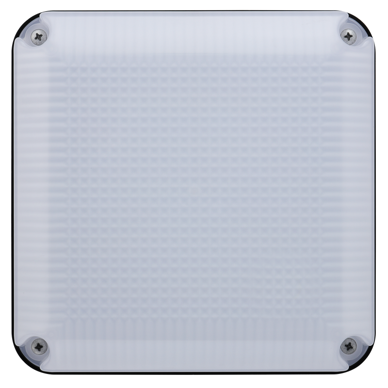 Luceco Mosi - Mosi bulkhead square black 735 lumens and fixed output driver