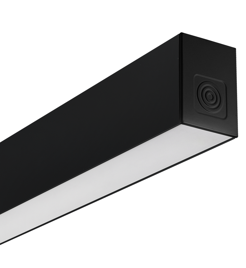 Luceco Contour Suspended - Contour 1134mm suspended module 2500lumens with fixed output driver finished in black
