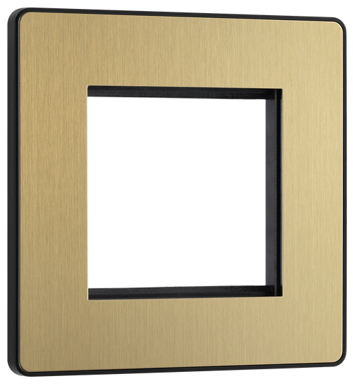 BG Electrical Euro Module - 2 module - square