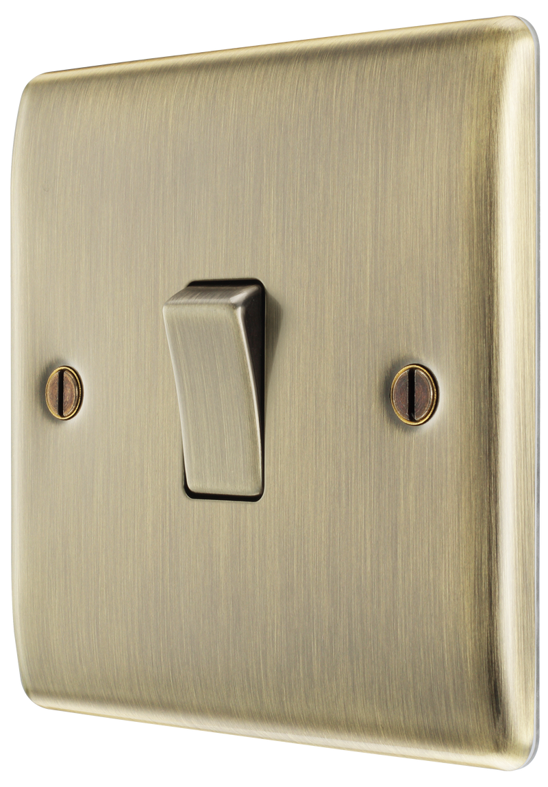 BG Electrical Nexus Metal Antique Brass - Intermediate switch