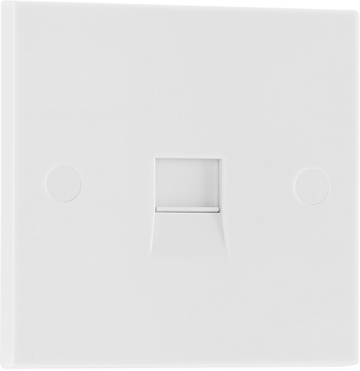 BG Electrical 900 Series - Single, RJ11 telephone socket (screw)