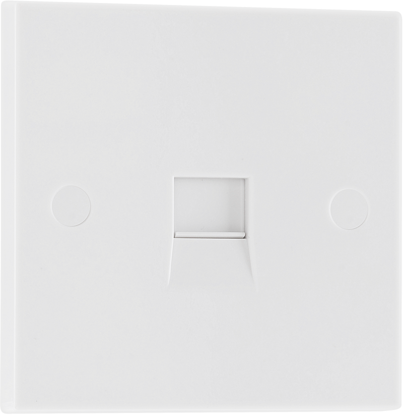 BG Electrical 900 Series - Single, RJ11 telephone socket (screw)