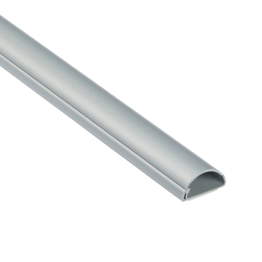 D-Line Trunking - 30x15mm Aluminium-Effect 3m Self Adhesive Length