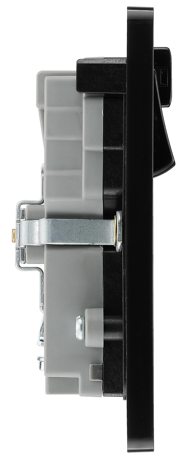 BG Electrical Evolve Matt Grey - Double, switched, single pole, WiFi Extender + USB A