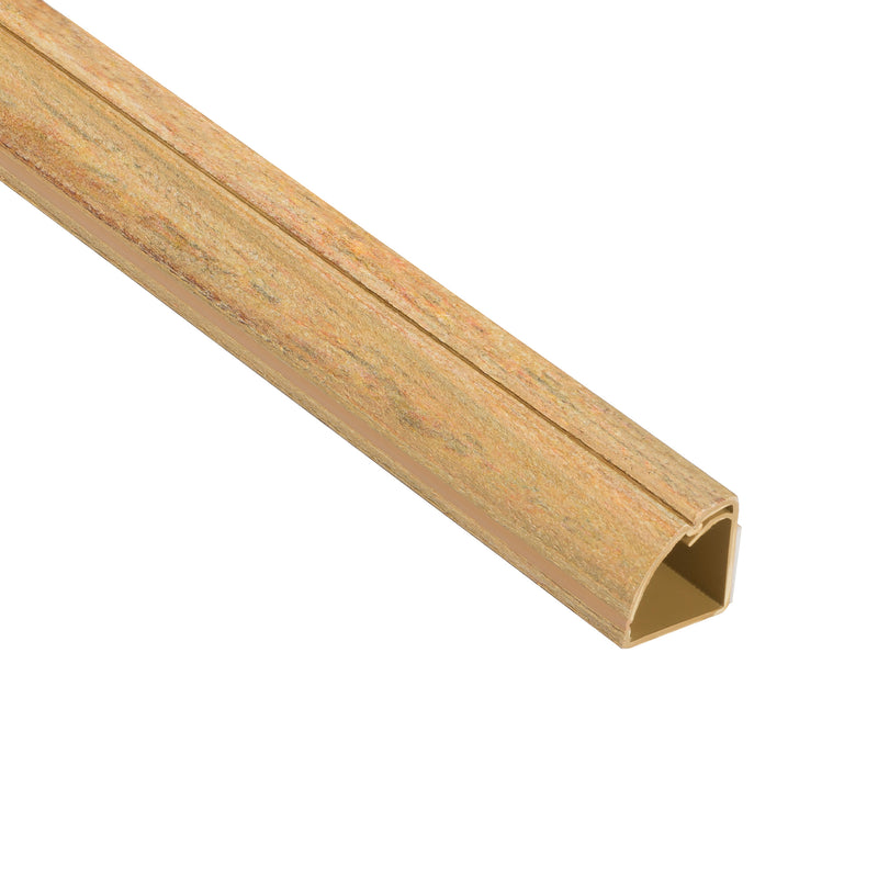 D-Line Trunking - 22x22mm Stainable 2m Self Adhesive Length