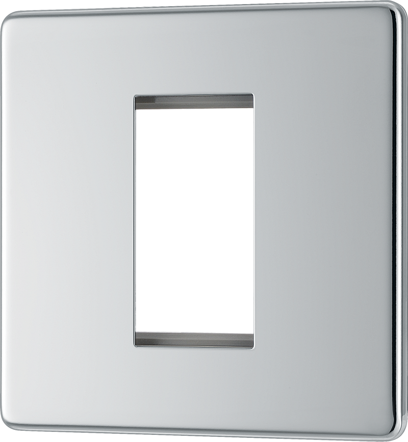 BG Electrical Euro Module - 1 module - square