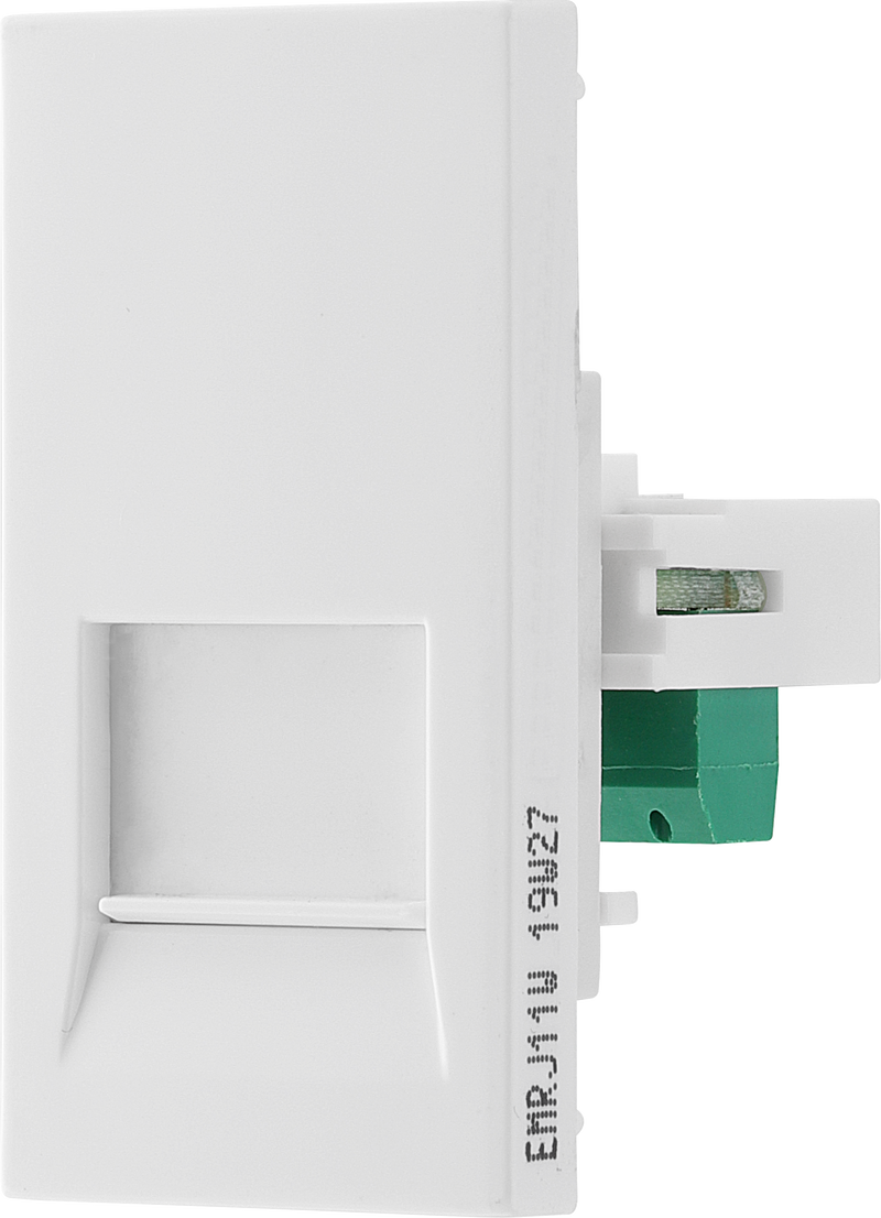 BG Electrical Euro Module - Telephone - RJ11 (screw)