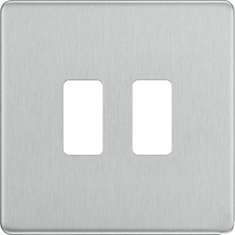 BG Electrical Grid - 2 module, square