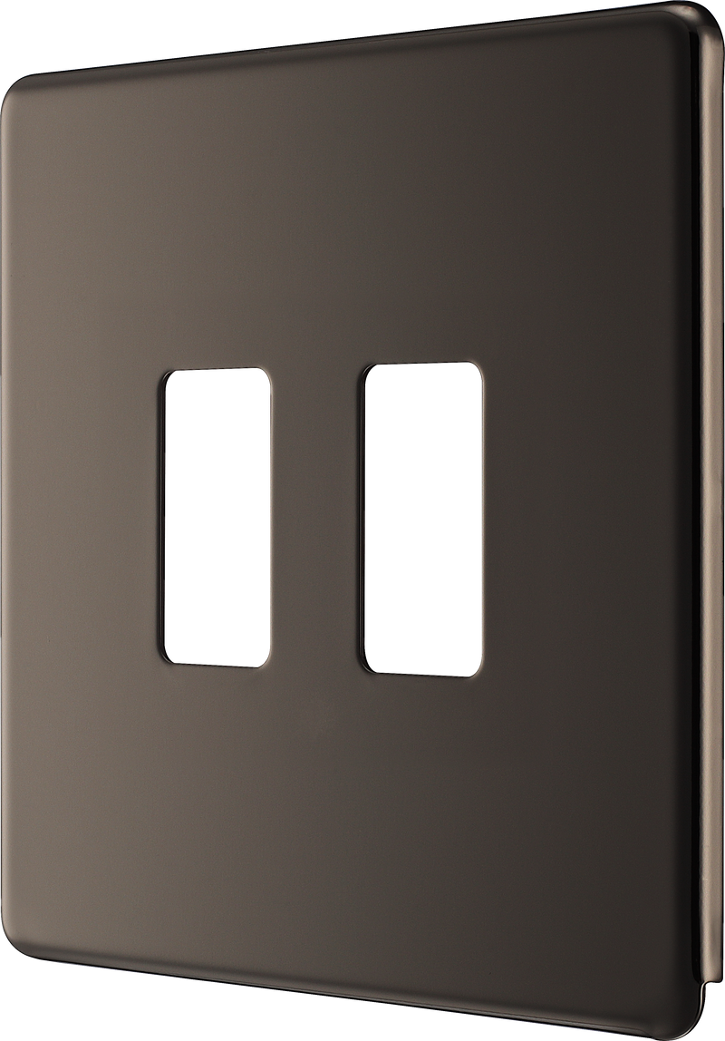 BG Electrical Grid - 2 module, square