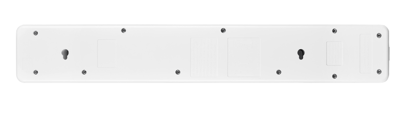 Masterplug Basic - 6 Sockets, 13A, White
