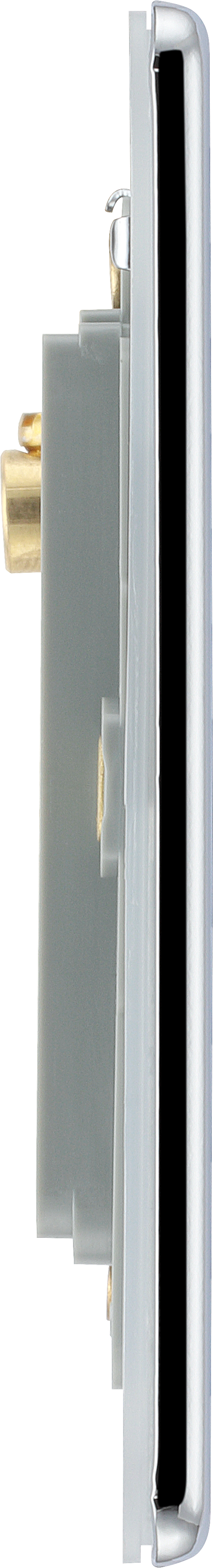 BG Electrical Euro Module - 2 module - square