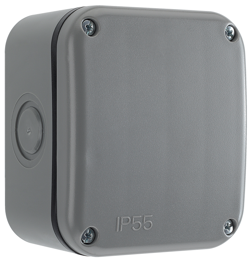 BG Electrical Weatherproof IP55 - Square junction box IP55