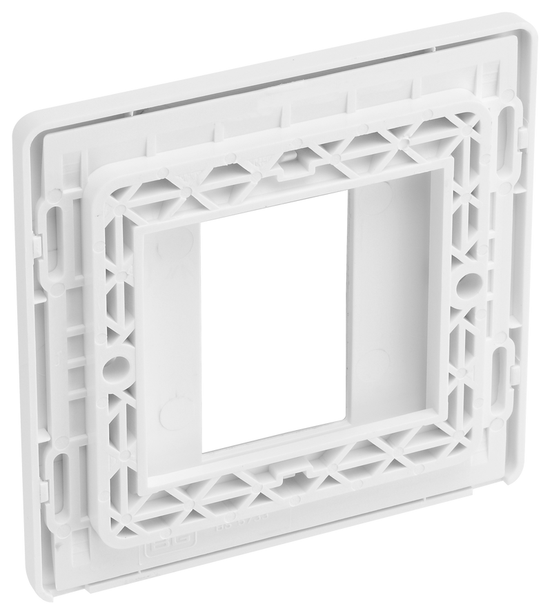 BG Electrical Euro Module - 1 module - square