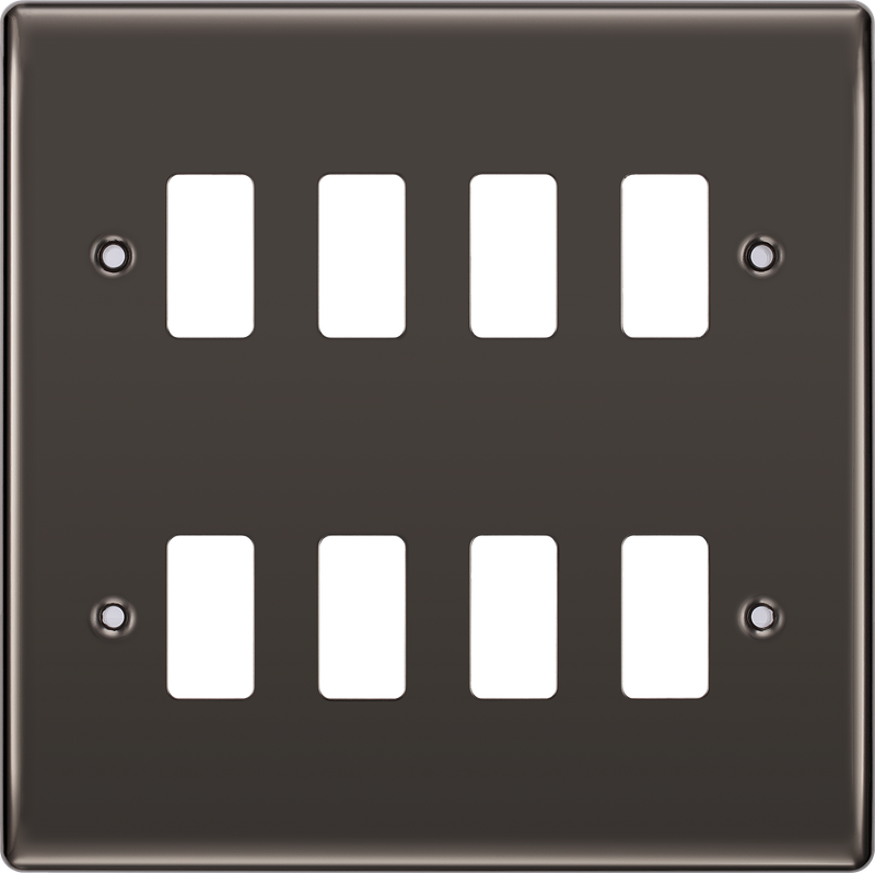 BG Electrical Grid - 8 module, square