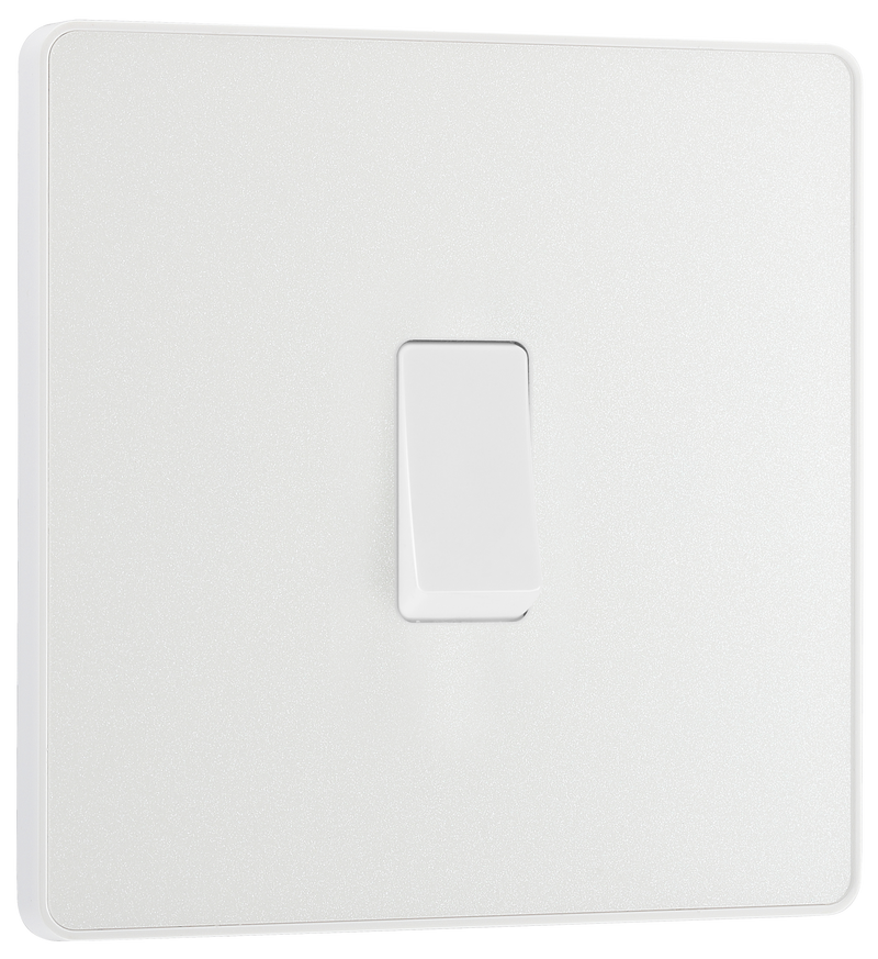BG Electrical Evolve Pearlescent White - Intermediate switch