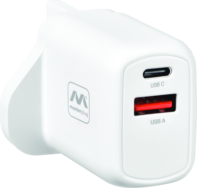 Masterplug USB - 30W, ideal for mobile phones and tablets