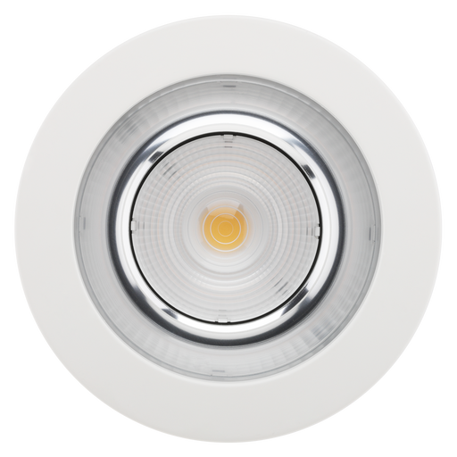 Luceco Platinum Mini - Platinium Mini RAL 9016 D-LIGHT D162MM 1100LM 8W STD GLOSS