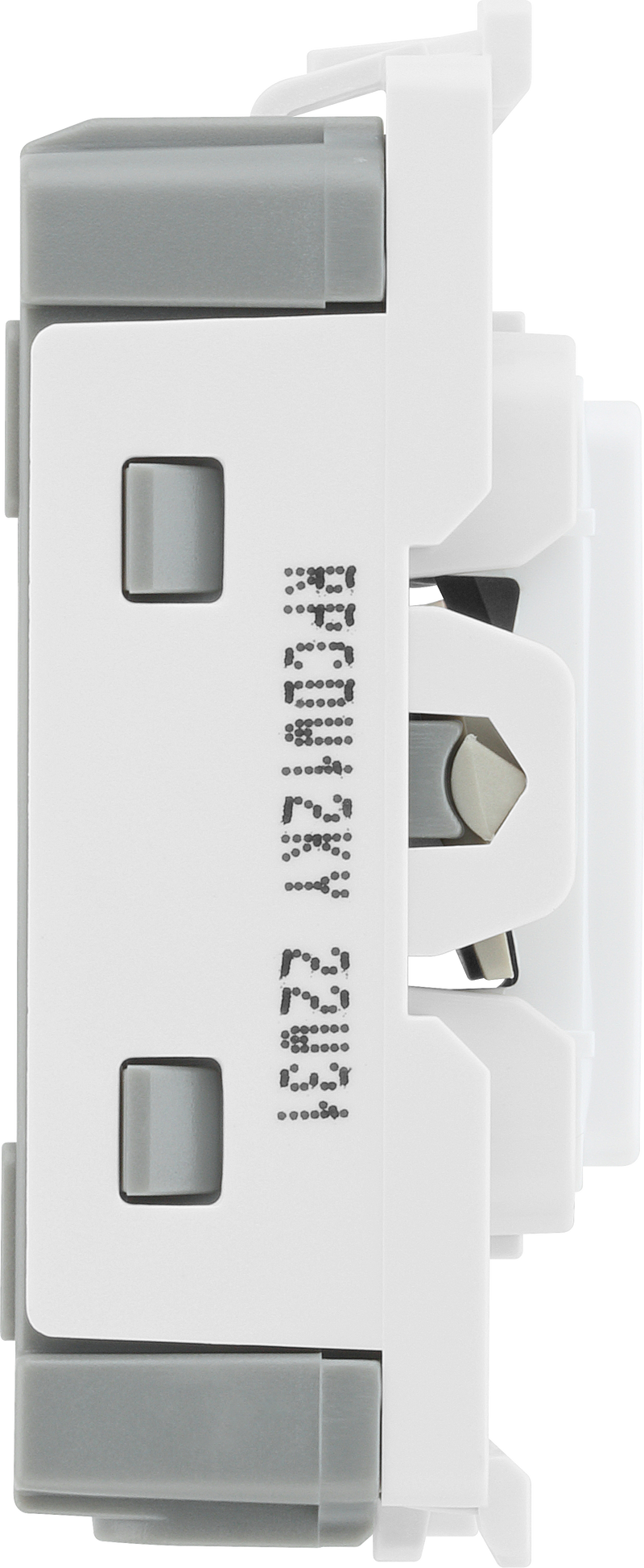 BG Electrical Grid - 2 way, single pole (EVOLVE WHITE)