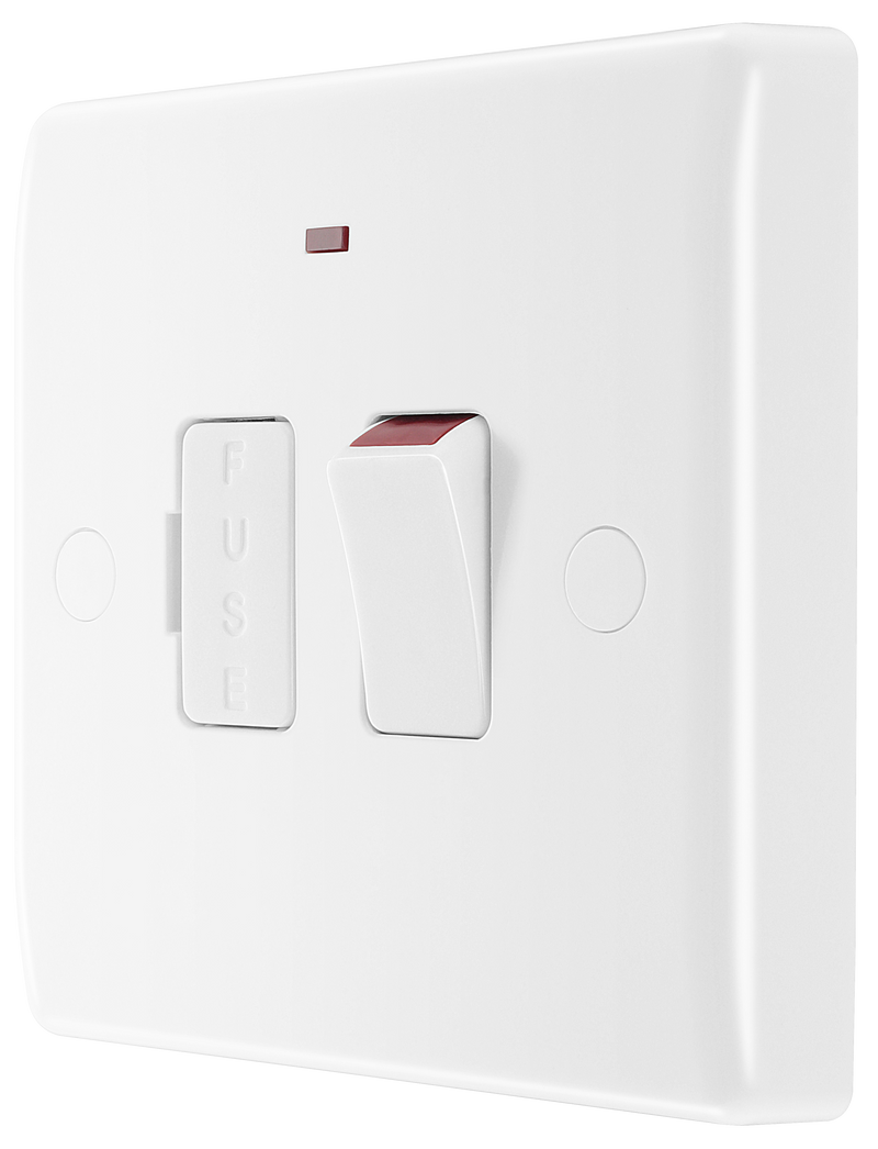 BG Electrical 800 Series - Switched and fused with indicator and flex outlet