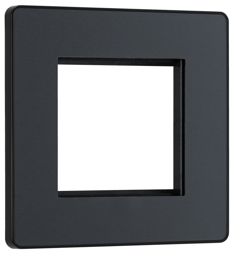 BG Electrical Euro Module - 2 module - square