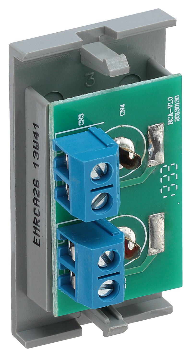 BG Electrical Euro Module - RCA x 2 outlet