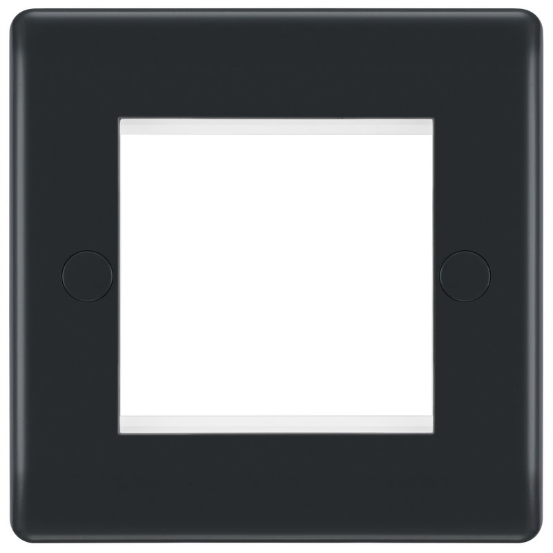 BG Electrical Euro Module - 2 module - square
