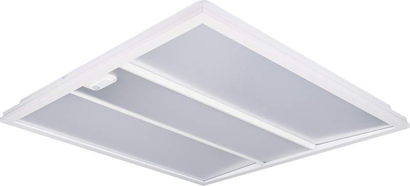 Luceco Delta Connect - LuxPanel Delta Connect LED Panel with PIR Motion Sensor, Smart Control, Bluetooth, Architectural Direct/Indirect Panel Luminaire, 600x600mm, 20W, 2800lm, 4000K