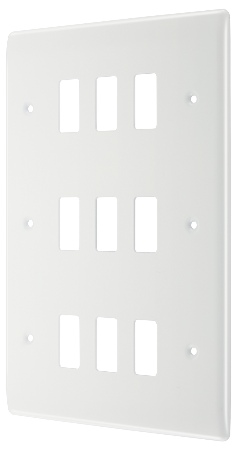BG Electrical Grid - 9 module, rectangular