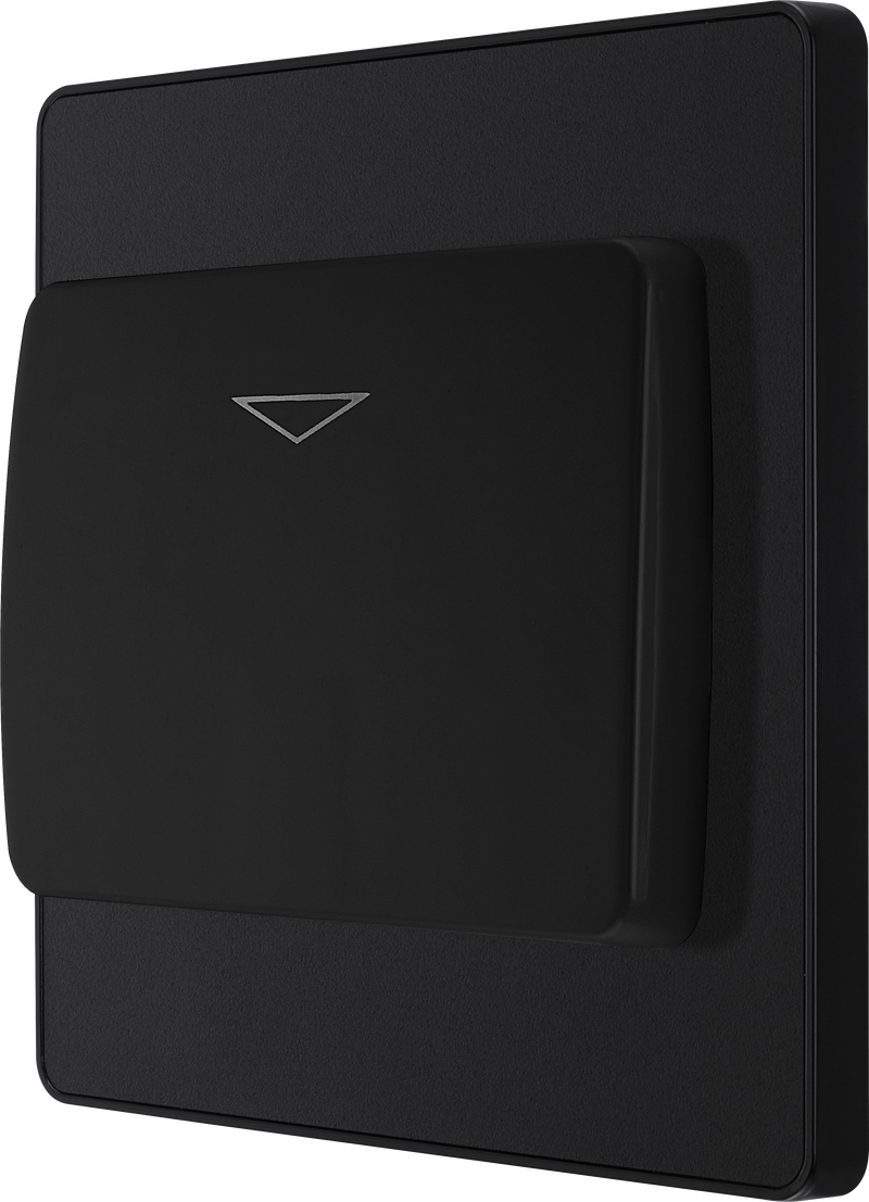 BG Electrical Evolve Matt Black - Hotel key card switch