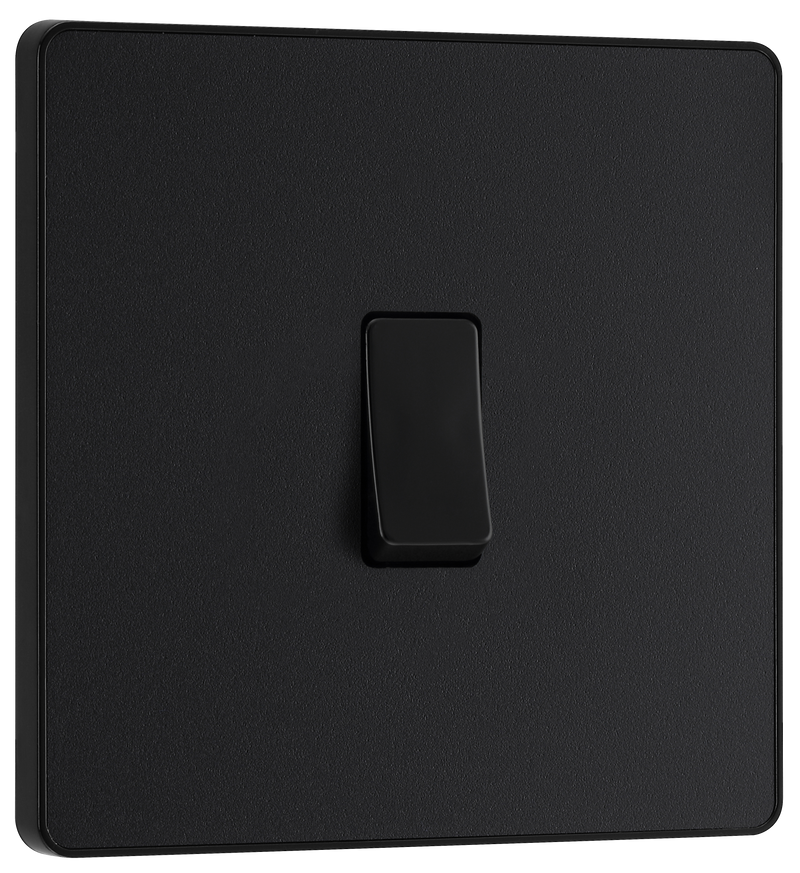 BG Electrical Evolve Matt Black - Intermediate switch