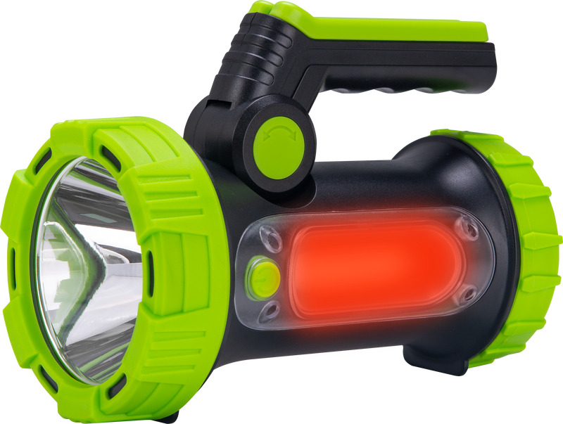 Luceco Rechargable Multi Function Torch - Handheld tilt tripod IP44 Inspection Torch & powerbank 330LM 5W 6500K - USB-C Rechargable