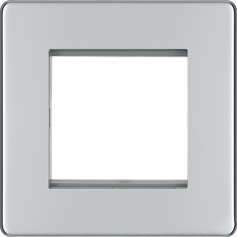 BG Electrical Euro Module - 2 module - square