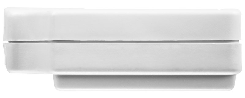 Masterplug Basic - 1 Socket, 13A, White