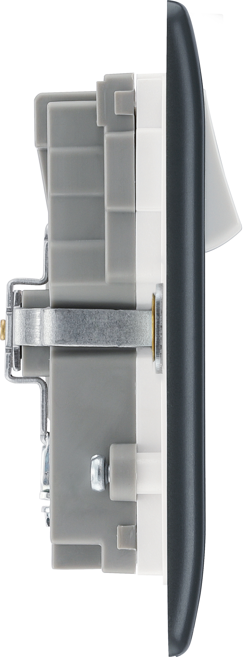BG Electrical Part M - Double switched single pole, with USB A + C (22W)