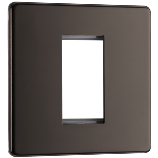 BG Electrical Euro Module - 1 module - square