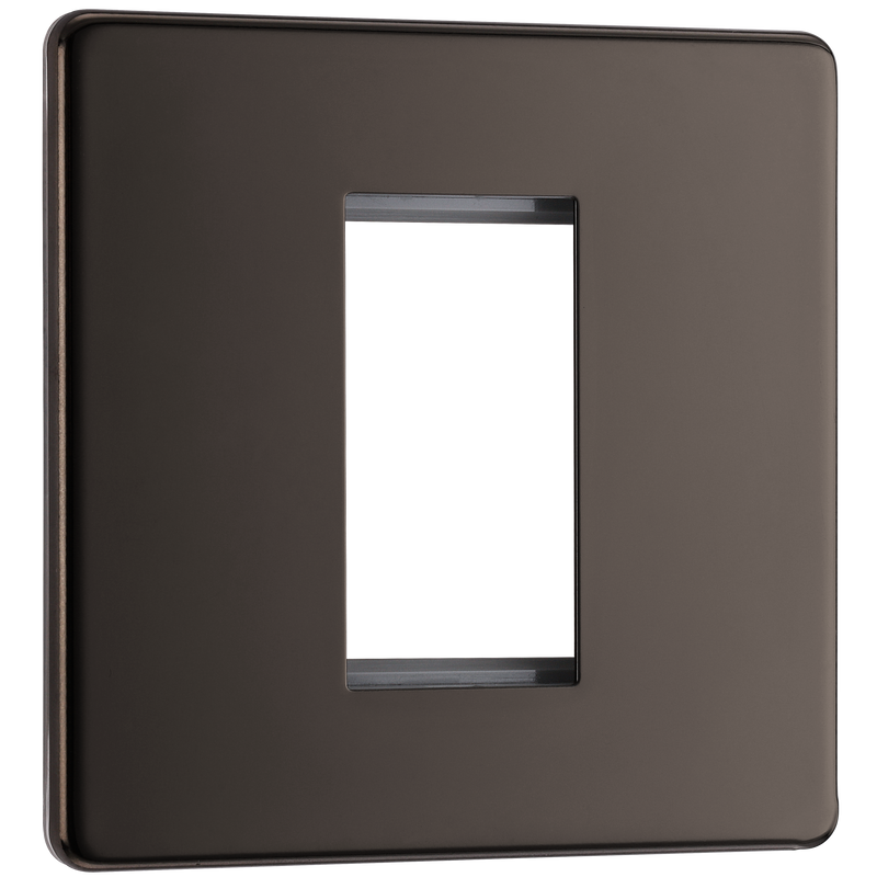 BG Electrical Euro Module - 1 module - square