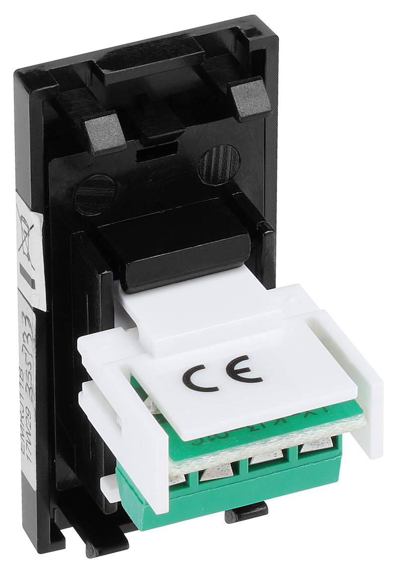 BG Electrical Euro Module - Telephone - RJ11 (screw)