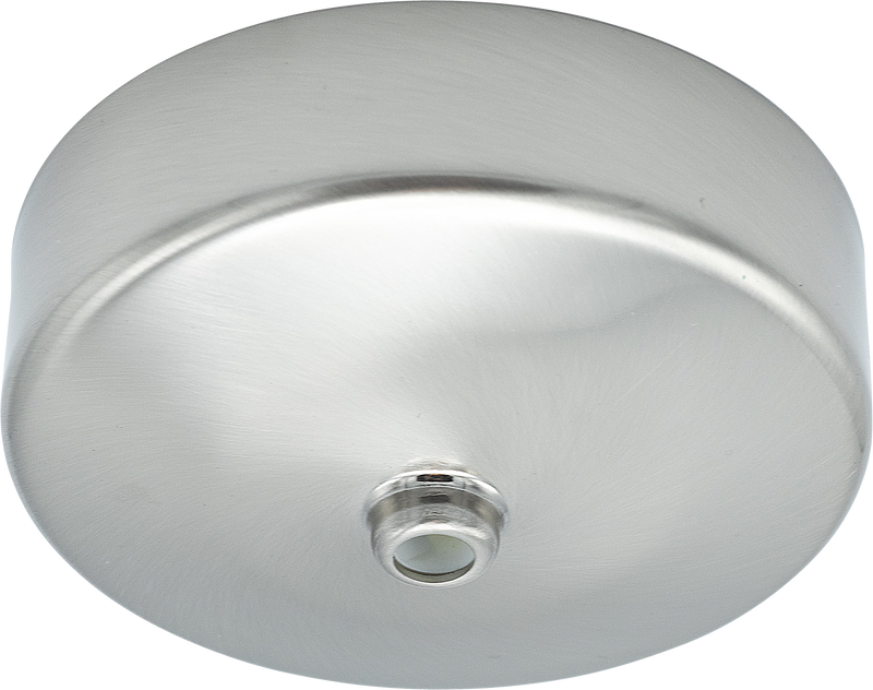 BG Electrical Ceiling Accessories - steel finish cover 3 diameter