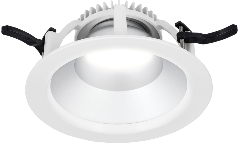 Luceco Platinum - Platinum downlight gloss reflector 218mm 1600 lumen with DALI driver