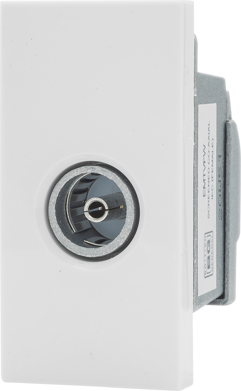 BG Electrical Euro Module - IEC - female (return)