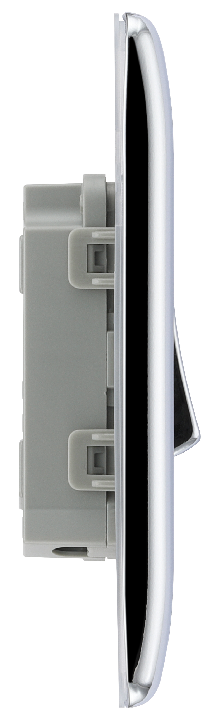 BG Electrical Nexus Metal Polished Chrome - Single, 2 way switch