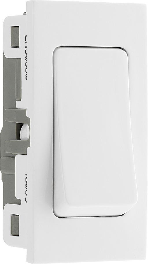 BG Electrical Euro Module - 20 Amp double pole switch