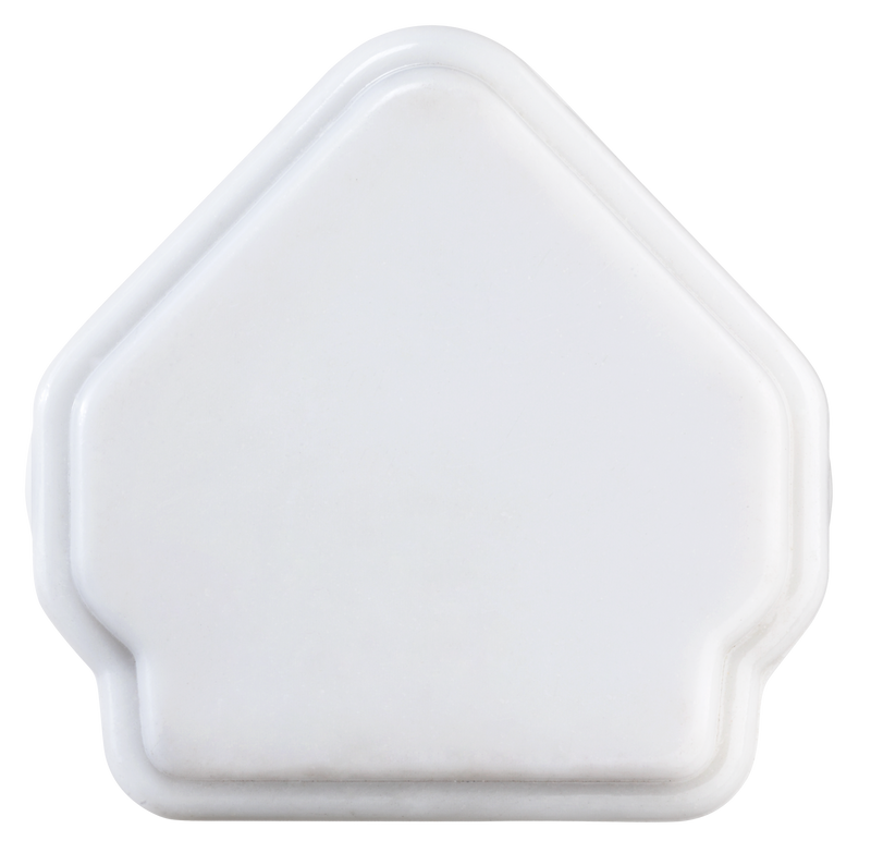 Masterplug Basic - Round Pin, 2A, White