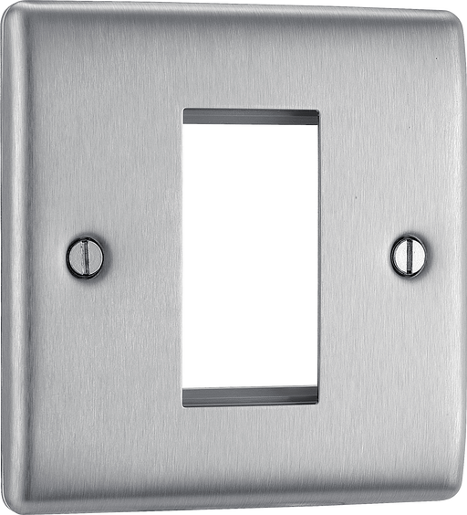 BG Electrical Euro Module - 1 module - square