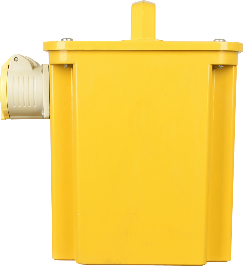 Masterplug Site - 110V 3.3KVA, 2 Sockets, 1.5m, 16A, Yellow